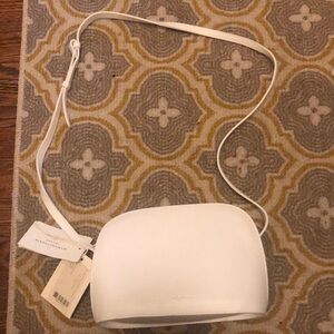 sézane victor bag white